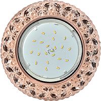 Светильник встраиваемый Ecola Бабочки GX53 H4 LD7040 220В 20Вт IP20 125х90х30мм картинка 